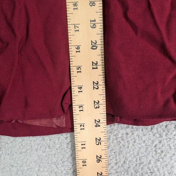 Talbots Jacket Womens Size 4 Red Full Zip Blazer Long Sleeve Casual Jacket - Picture 5 of 6